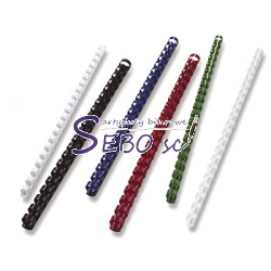 Grzbiet plastikowy do bindowania 22mm op/50szt.