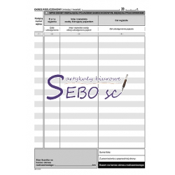 Ewidencja przebiegu pojazdu dla celów VAT A5